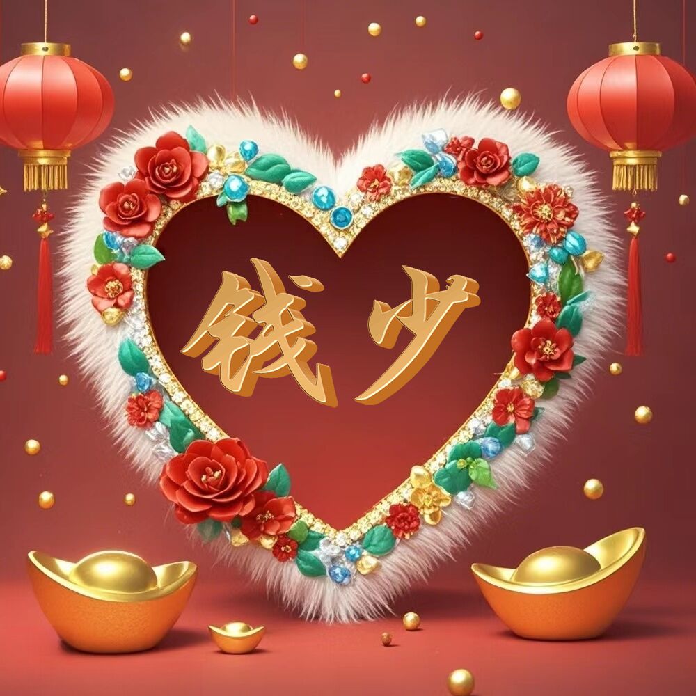 红色心形头像